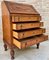 Vintage French Carved Secretaire in Oak, 1940s 12