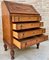 Vintage French Carved Secretaire in Oak, 1940s, Image 12