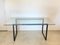 Iron and Glass Dining Table, 1990s 1