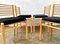 Ash Dining Chairs from Feset, Barcelona, 1970s, Set of 4 8