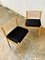 Ash Dining Chairs from Feset, Barcelona, 1970s, Set of 4 4