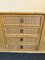Italian Bamboo, Rattan and Brass Sideboard from Dal Vera, 1970s 5