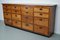Belgian Industrial Oak Apothecary Cabinet, 1940s, Image 16