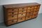 Belgian Industrial Oak Apothecary Cabinet, 1940s, Image 8