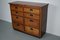 Industrial Belgian Oak Apothecary Cabinet, 1940s 5