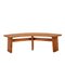 Dining Table and Benches in Elm from Pierre Chapo, 1970s, Set of 5, Image 8