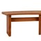 Dining Table and Benches in Elm from Pierre Chapo, 1970s, Set of 5 19