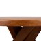 Dining Table and Benches in Elm from Pierre Chapo, 1970s, Set of 5, Image 13