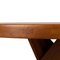 Dining Table and Benches in Elm from Pierre Chapo, 1970s, Set of 5 14