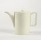 Teapot in Matt White Ceramic from U.S.S. F, 1950s 5