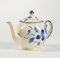 Teapot in White & Blue Ceramic from Brocca Rogue, 1950s 4