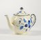 Teapot in White & Blue Ceramic from Brocca Rogue, 1950s, Image 4