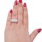 18 Karat White Gold & Diamond Ring, Image 4