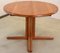 Danish Tingsryd Round Extended Dining Table 11