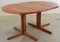 Danish Tingsryd Round Extended Dining Table 20