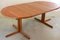 Danish Tingsryd Round Extended Dining Table 13