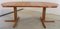 Danish Tingsryd Round Extended Dining Table, Image 10