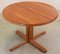 Danish Tingsryd Round Extended Dining Table 2