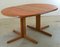 Danish Tingsryd Round Extended Dining Table 19