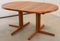 Danish Tingsryd Round Extended Dining Table 15