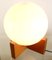 Lámpara de mesa y base de madera, Imagen 7