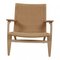 CH-25 Lounge Chair in Oak by Hans Wegner for Carl Hansen & Søn 1