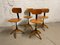Mid-Century Architect Chairs from Böhler, 1950s, Set of 4 6