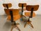 Mid-Century Architect Chairs from Böhler, 1950s, Set of 4 15