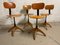 Mid-Century Architect Chairs from Böhler, 1950s, Set of 4 5