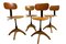 Mid-Century Architect Chairs from Böhler, 1950s, Set of 4, Image 1