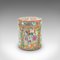 Vaso per spezie Famille Rose in ceramica, inizio XX secolo, Immagine 5