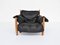 Mod. Sheriff Leather Armchair by Sergio Rodriguez & Isa Bergamo, Italy, 1957 1