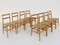 Mod. Leichte Stühle aus geölter Esche & Seil von Gio Ponti für Cassina, Italien, 1955, 8 Set 2