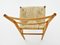 Mod. Leichte Stühle aus geölter Esche & Seil von Gio Ponti für Cassina, Italien, 1955, 8 Set 8