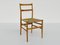 Mod. Leichte Stühle aus geölter Esche & Seil von Gio Ponti für Cassina, Italien, 1955, 8 Set 5