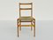 Mod. Leichte Stühle aus geölter Esche & Seil von Gio Ponti für Cassina, Italien, 1955, 8 Set 4