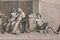 Alessandro Mochetti, Figurative Scene, Etching, 18th Century, Framed, Image 3