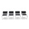 MR Chairs with Armrests by Ludwig Mies Van Der Rohe for Knoll, 1980s, Set of 4, Image 2