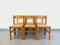 Vintage Stühle aus hellem Holz & Stroh, 1980er, 6er Set 2