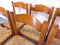 Chaises Vintage en Bois Clair et Paille, 1980s, Set de 6 6