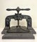 Antique Cast Iron Book Press with Figures, 1850s, Image 1