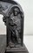 Antique Cast Iron Book Press with Figures, 1850s 21