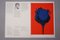 Otto Piene, Red/Blue Poppy, 1978, Color Serigraph 5