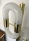 Italian Murano Glass & Brass Floor Lamp attributed to Aldo Nason for Mazzega, 1970s 3