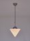 Lámpara colgante en forma de cono con altura de caída ajustable de Gispen, Países Bajos, años 50, Imagen 7