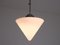 Cone Shaped Pendant Light with Adjustable Drop Height from Gispen, Netherlands, 1950s 5