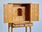 Mueble de madera de pino y latón de Ulf Ekdahl, Nybro, Sweden, 1979, Imagen 10