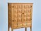 Cabinet in Pine Wood & Brass by Ulf Ekdahl, Nybro, Sweden, 1979 4