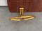 Mid-Century Modern Italian Wall Coat Hanger in Wood and Brass, 1960s, Image 7