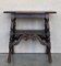 Spanish Two-Tier Console Table in Walnut, 1890 10